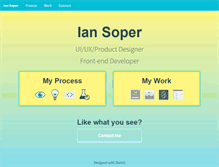 Tablet Screenshot of iansoper.com